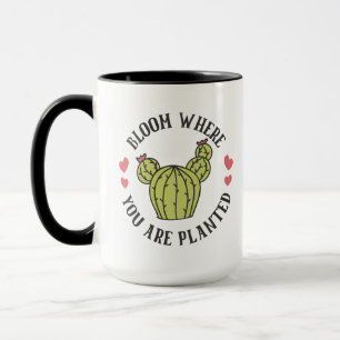 Taza Bloom donde te plantan exitoso