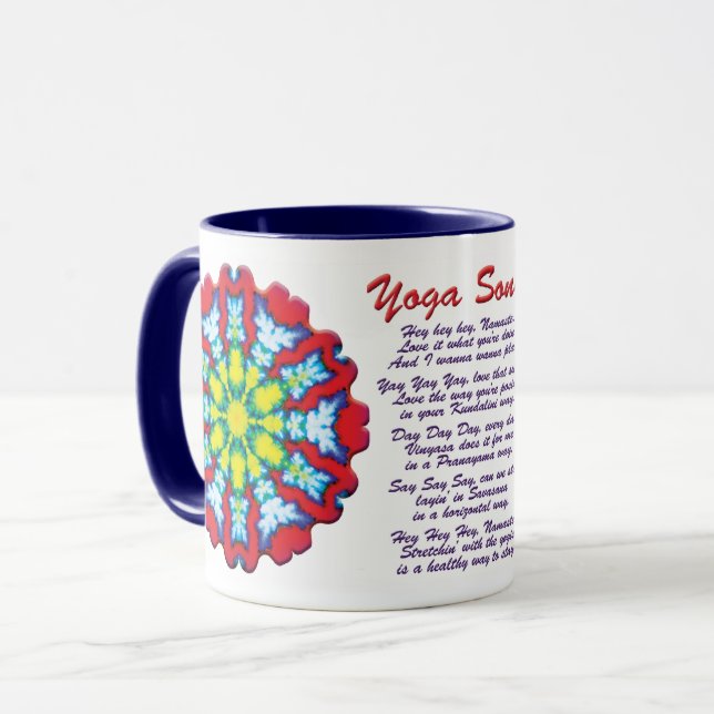 Taza Bloom Yoga Song (Anverso izquierdo)