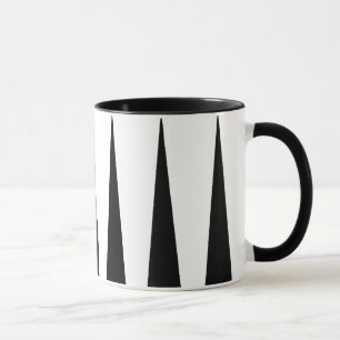 Taza Bloque blanco y negro del color