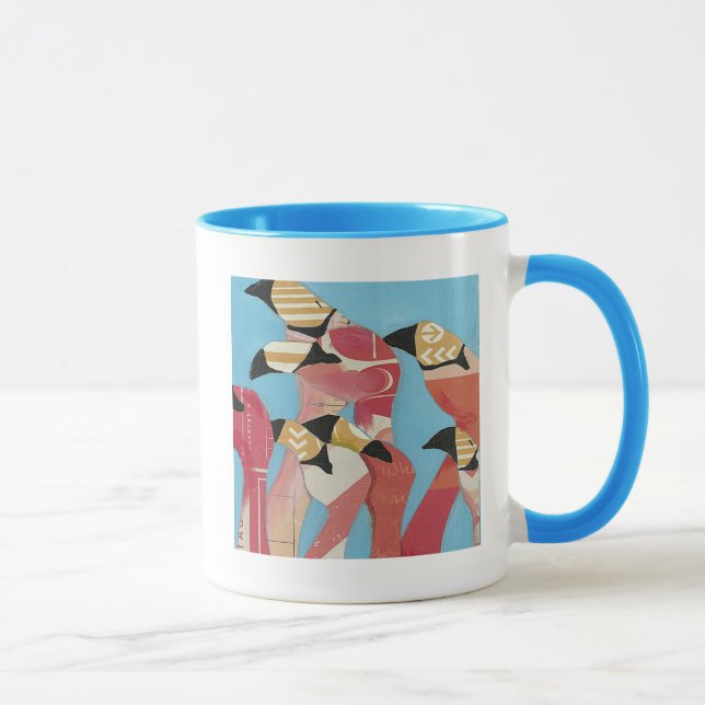 Taza Bloque de flamencos (Derecha)