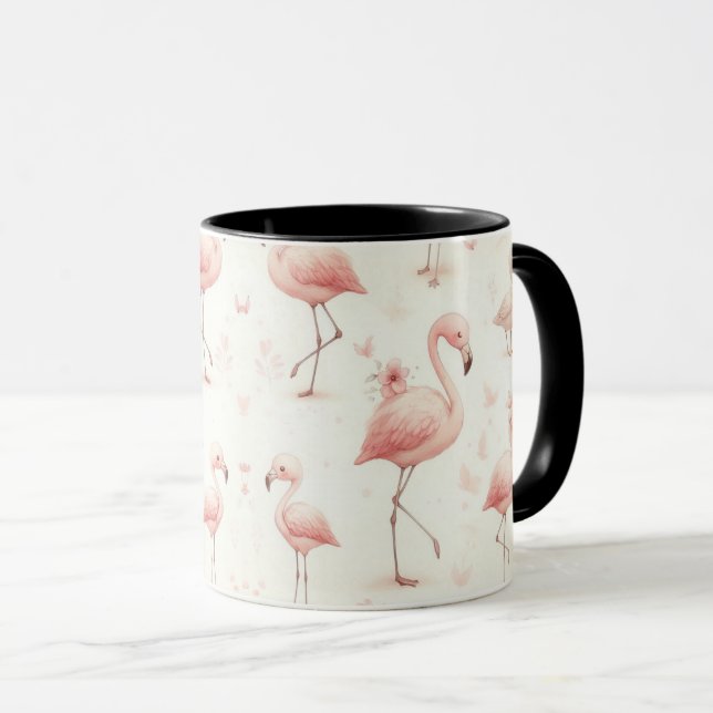 Taza Bloqueo de flamenco más bonito (Anverso derecho)