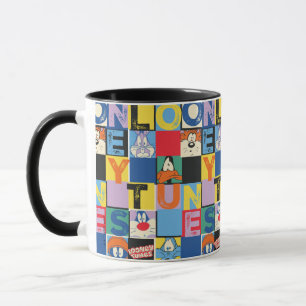 Taza Bloques de comprobador de caracteres de LOONEY TUN