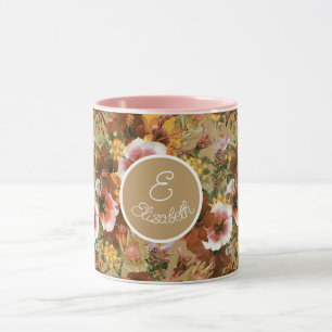 Taza Bloques tropicales vintage