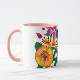 Taza Blossom Mug tropical: el sorbo de la elegancia de 