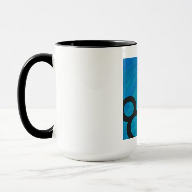 Taza Blue 80 Decade Birthday (Izquierda)