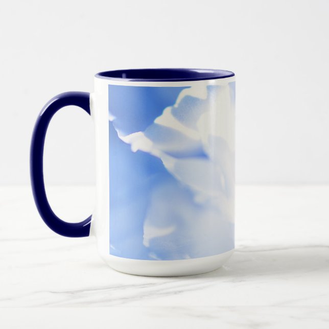 Taza Blue Floral Print Coffee Mug (Izquierda)