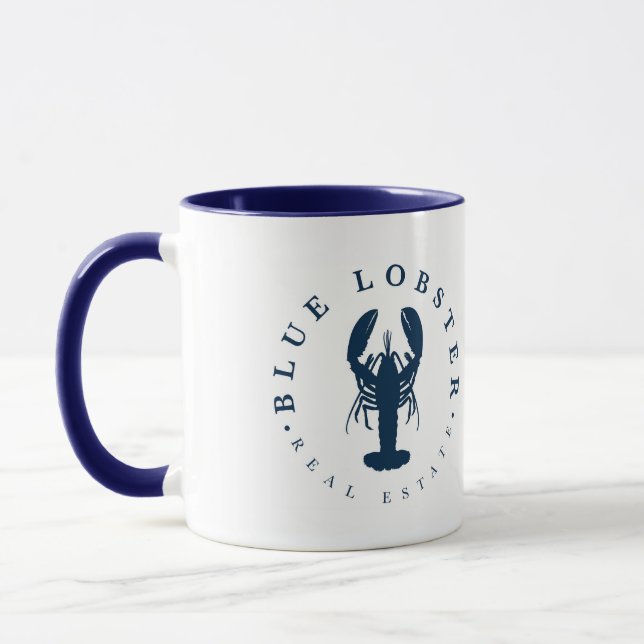 Taza Blue Lobster Real Estate 11oz mug (Izquierda)