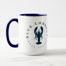 Blue Lobster Real Estate Maine 15oz Big Mug