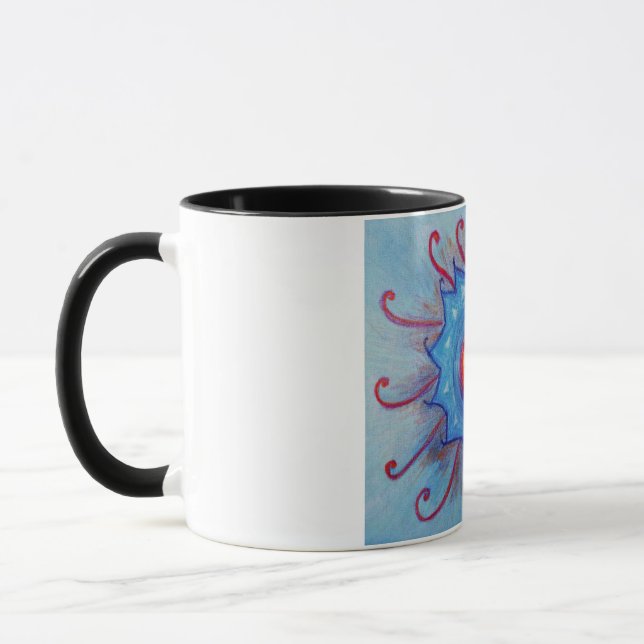 Taza Blue Mandala Combo Mug (Izquierda)