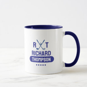 Taza Blue Mug for Guay Golfers