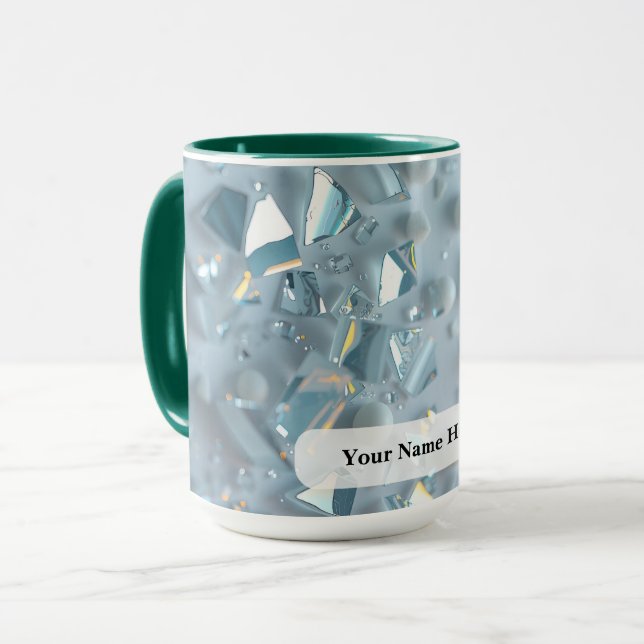Taza Blue Prism Perla Astillar (Anverso izquierdo)