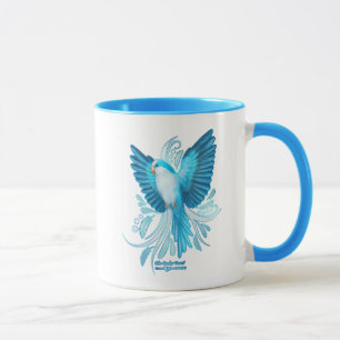 Taza Blue Quaker Parrot
