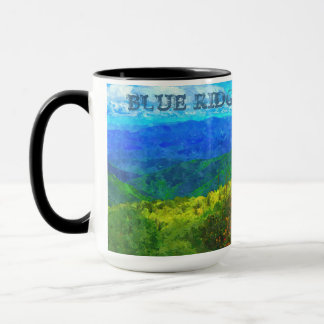 Taza Blue Ridge Parkway Acuarela