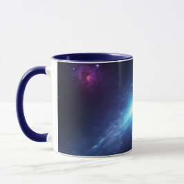 Taza Blue Supernova Outer Space Nebula Astronomy