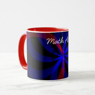 Taza Blueberry Color Center Geometric Coffee Mug