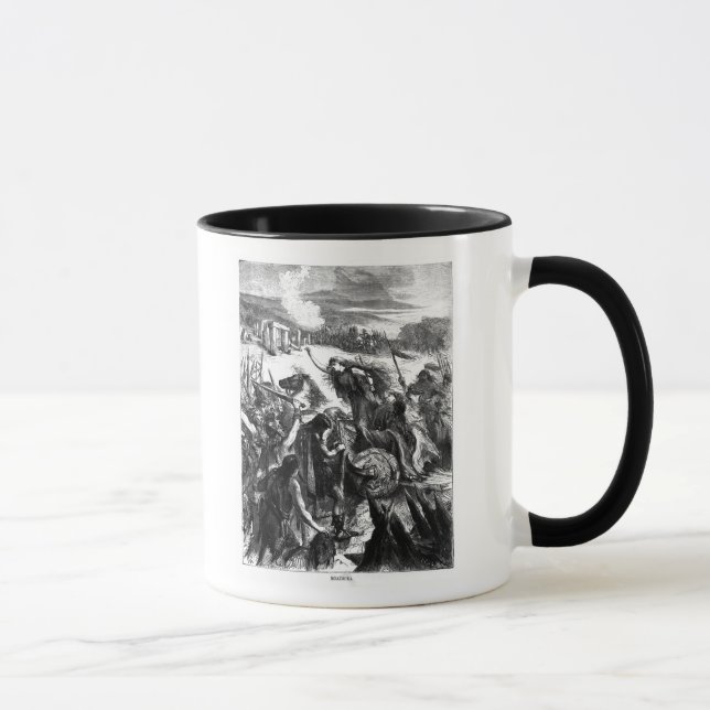 Taza Boadicea que incita el Iceni contra los romanos (Derecha)
