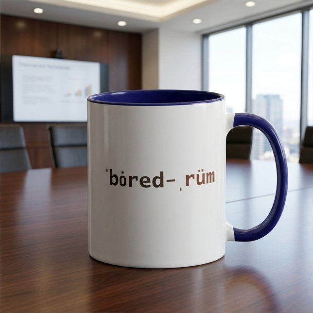 Taza Boardroom Humor Office Corporate Business Mug (Subido por el creador)