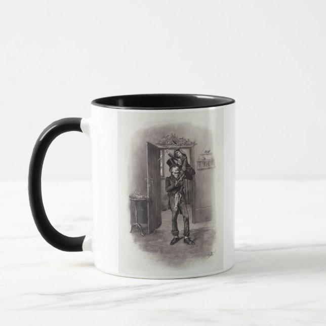 Taza Bob Cratchit y Tim minúsculo, de 'Charles Dickens: (Izquierda)