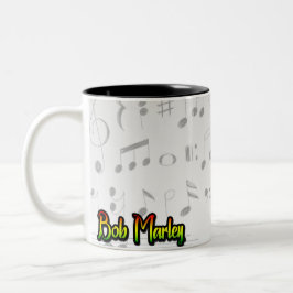 taza Bob Marley Estilo Caricatura | Rasta Regg