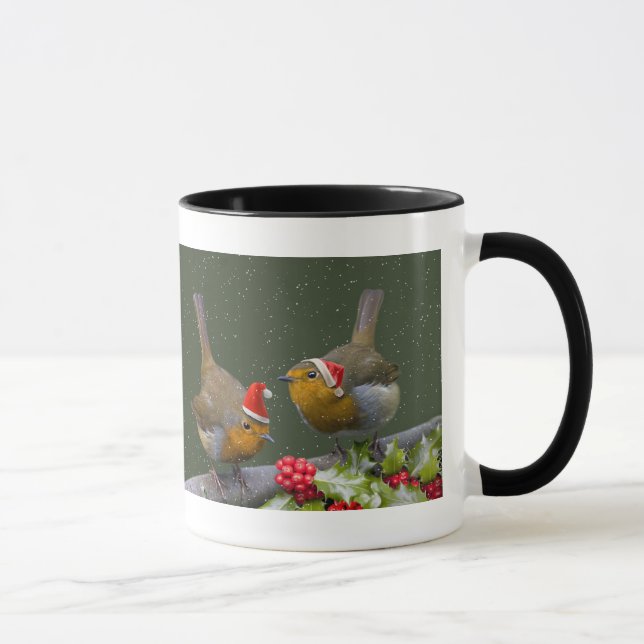 Taza Bobbin' Robins Navidades Mug (Derecha)