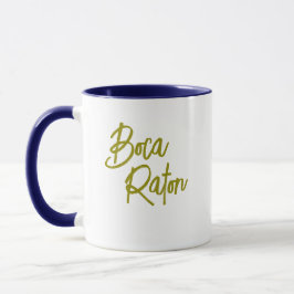 Taza Boca Raton Florida Café Mug