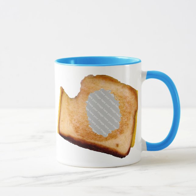 Taza Bocadillo asado a la parrilla personalizable del (Derecha)