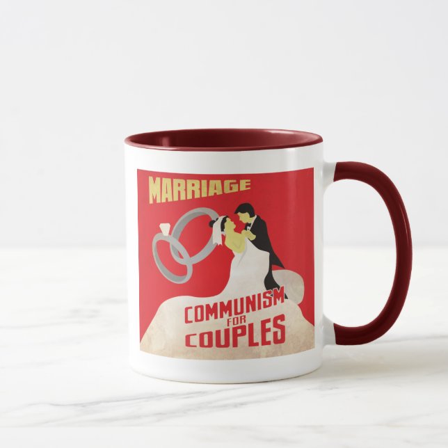 Taza Boda: Comunismo para los pares (Derecha)