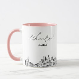 Taza Boda de Boston Personaliza Coffee Mug