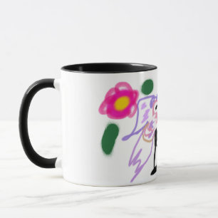 Taza Boda de flamencos rosados