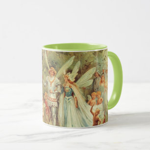Taza Boda de Thumbelina y el Príncipe, Cuentos de Hadas