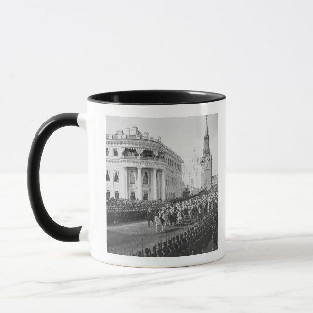 Taza Boda del Tsar Nicholas (1868-1918) a Alexandra (Izquierda)