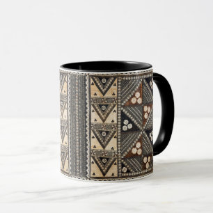 Taza Boda hawaiano Tapa Cloth