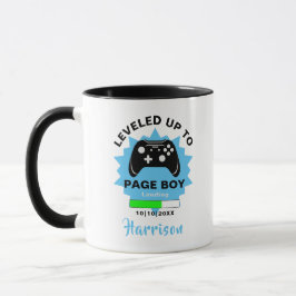 Taza Boda Page Boy Levantado Gamer Fun 