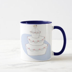 Taza Boda Pastel Dos Novias