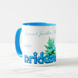 Taza Boda personalizado de la dama de honor