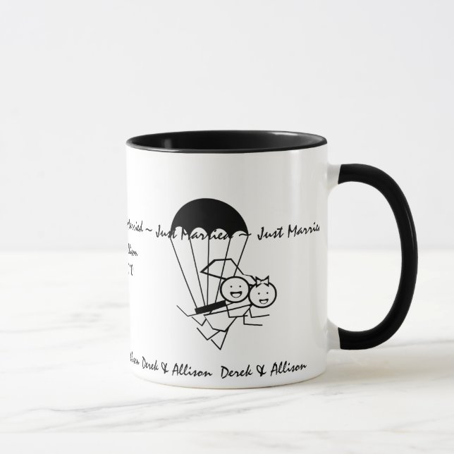 Taza Boda Sky Jump (Derecha)
