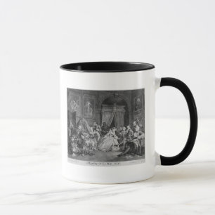 Taza Boda un modo del la, placa IV, Toilette, 1745