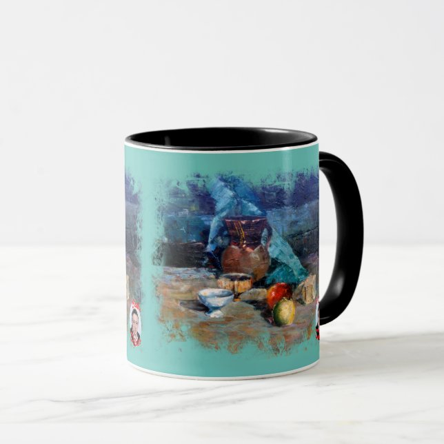Taza Bodegón a espátula (Anverso derecho)