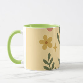 Taza Boho Floral Mug