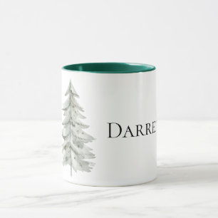 Taza Boho Green Christmas Tree