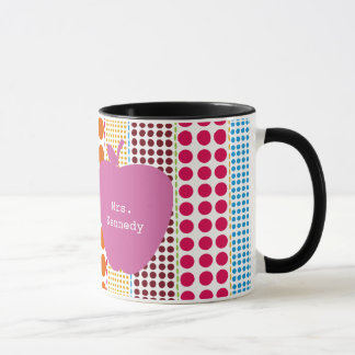 Taza Boho puntea al profesor rosado de Apple