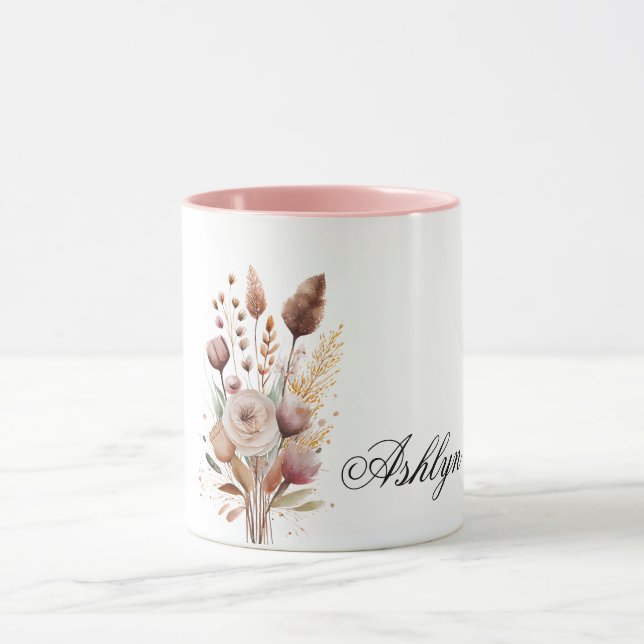 Taza Boho Rubor Floral (Centro)