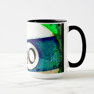 TAZA BOLA DE BILLAR NÚMERO 10