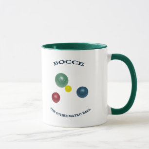 Taza Bola de Bocce del Matzo