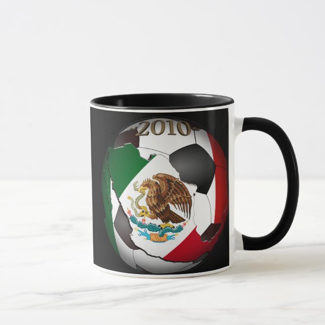 Taza Bola de Fútbol de México 2010 (Derecha)
