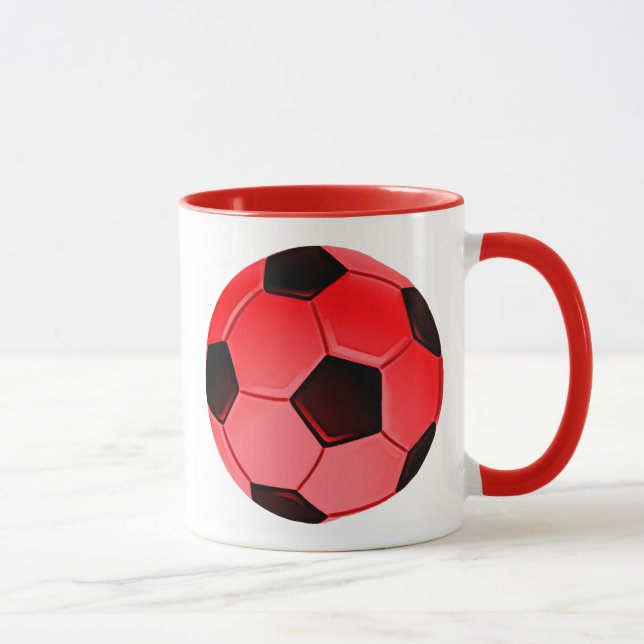 Taza Bola de Fútbol Red American o Association (Derecha)