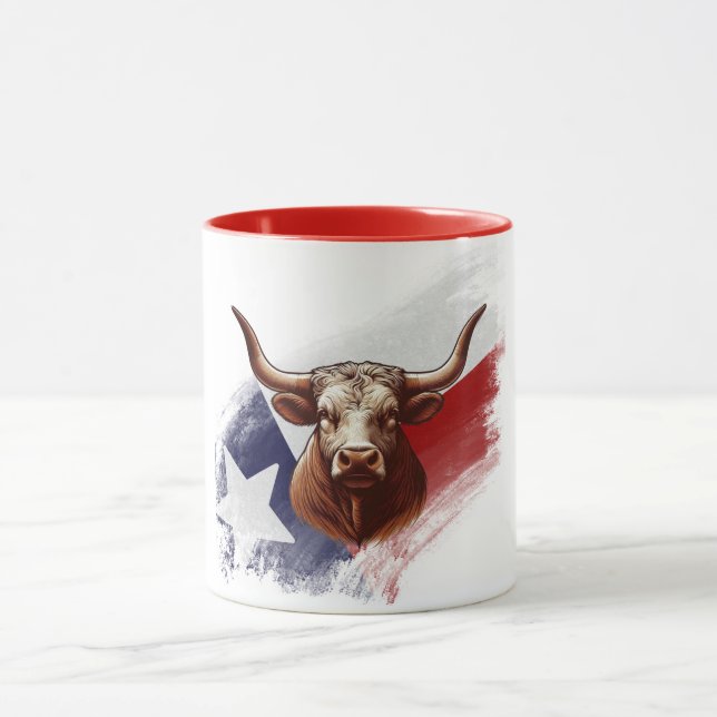 Taza Bola de longhorn de Texas (Centro)