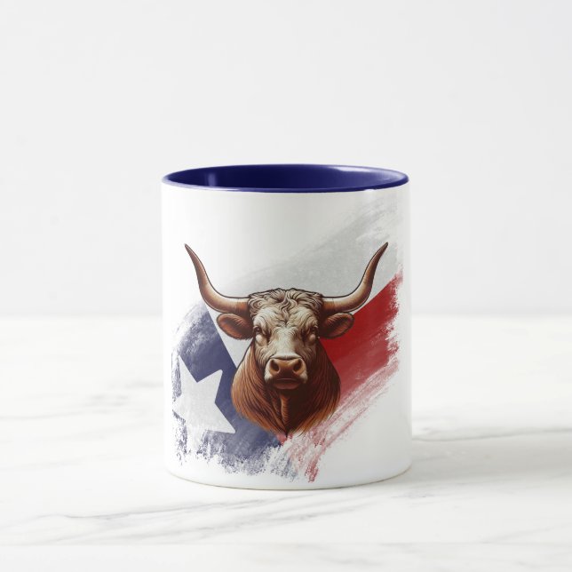 Taza Bola de longhorn de Texas (Centro)