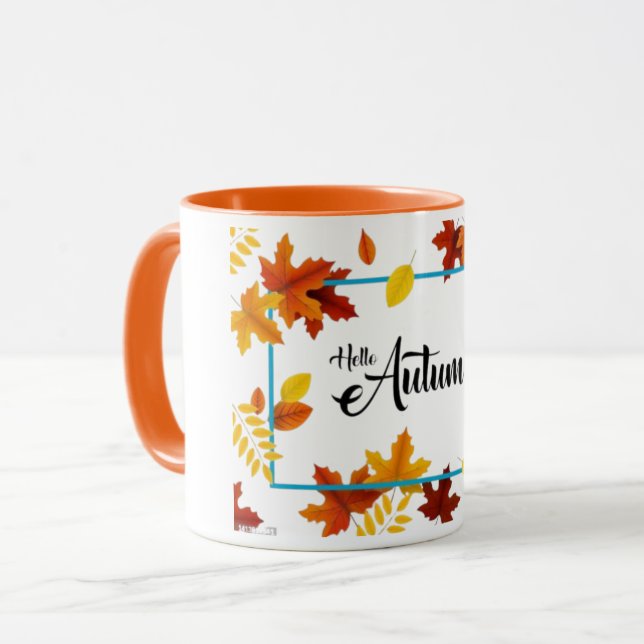 Taza Bolas de café de otoño (Anverso izquierdo)