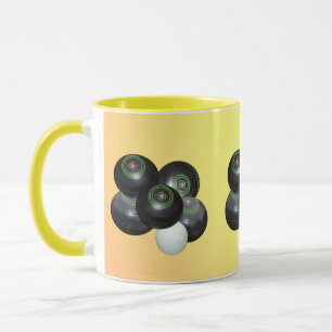 Taza Bolas de hierba de limón, tazón de café
